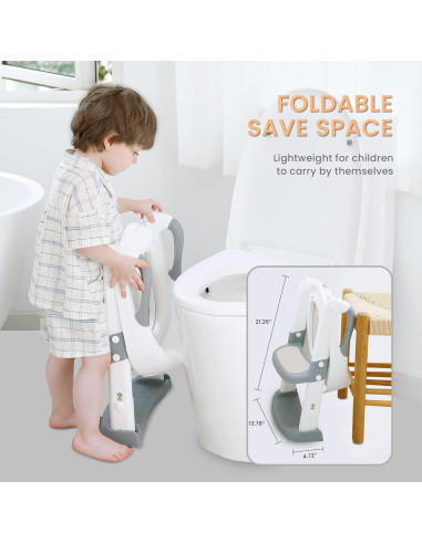 Asiento de Entrenamiento JASSONE para Baño con Escalón