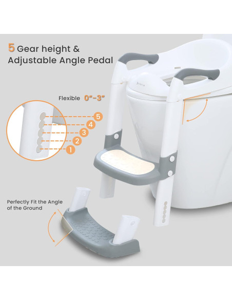 Asiento de Entrenamiento JASSONE para Baño con Escalón