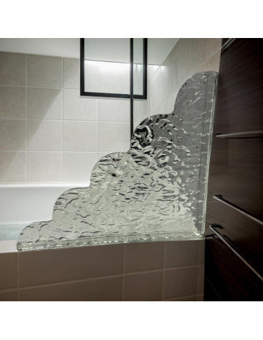 Juego de 2 Protectores de Salpicaduras de Ducha MIOIO 21.6x18.8cm