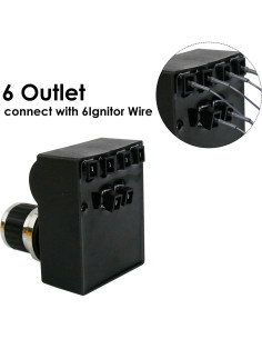 Encendedor de Parrilla Uniflasy 6 Salidas para Nexgrill 2