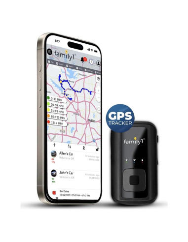 Localizador GPS Portátil Family1st para Vehículos 4G LTE