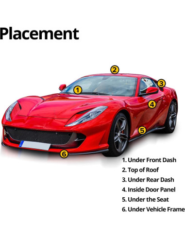 Localizador GPS Portátil Family1st para Vehículos 4G LTE