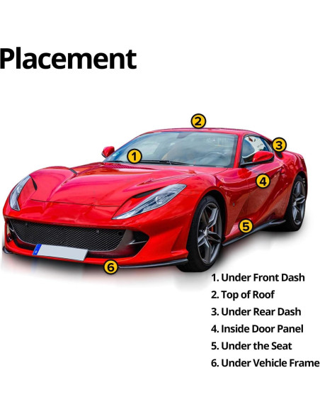 Localizador GPS Portátil Family1st para Vehículos 4G LTE