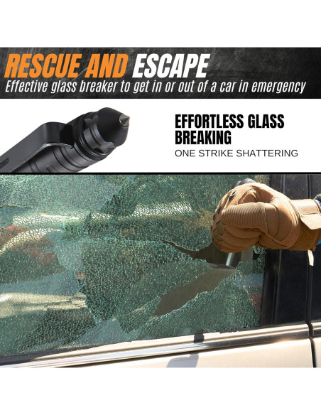 Bolígrafo Táctico Atomic Bear Defensor con Stylus y Rompedor