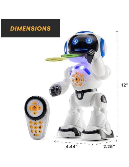 Robot Interactivo Programable Top Race TR-P2 30.48 cm LED Robot Interactivo Programable Top Race TR-P2 30.48 cm LED
