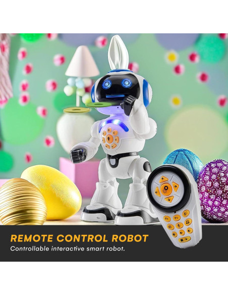 Robot Interactivo Programable Top Race TR-P2 30.48 cm LED Robot Interactivo Programable Top Race TR-P2 30.48 cm LED