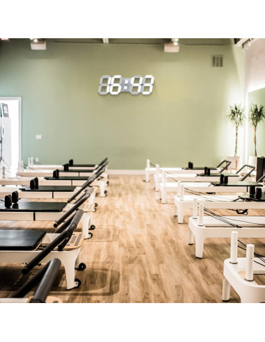 Reloj de Pared Digital LED EDUP HOME 38 cm con Control Remoto