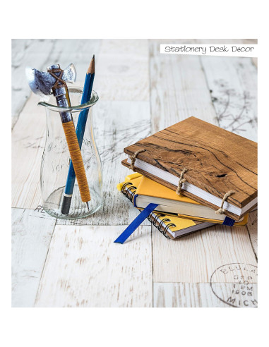 Bolígrafo Hacha de Batalla Antigua Puzzled 15.24 cm Tinta Negra