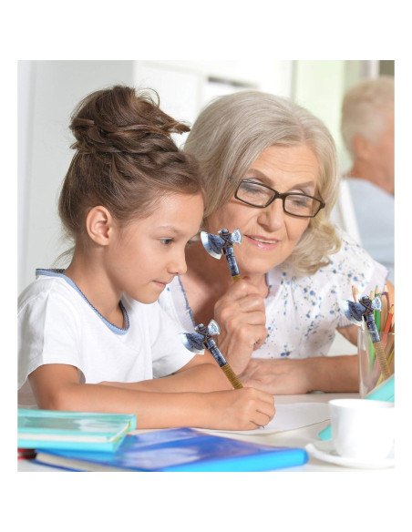 Bolígrafo Hacha de Batalla Antigua Puzzled 15.24 cm Tinta Negra