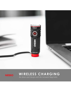 Linterna LED NEBO Torchy 1000 Lúmenes USB Recargable 2