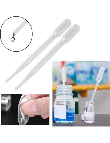 20 Bolígrafos de Aceite Transparentes para Uñas y Pestañas