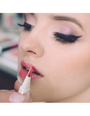 20 Bolígrafos de Aceite Transparentes para Uñas y Pestañas