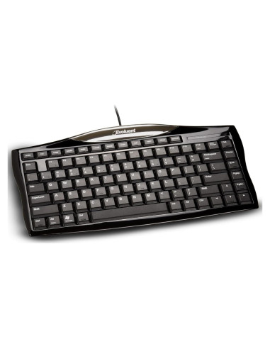 Teclado Compacto Evoluent EKB Con Cable Ergonómico 0.5kg