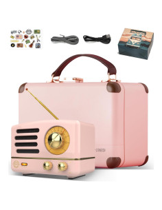 Altavoz Bluetooth Muzen OTR Retro Metal 10h Reproducción