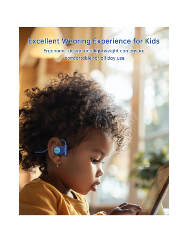 Auriculares para Niños Mehomeli MEKH02A Abiertos 16.2mm Azul