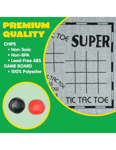 Juego de Mesa 3 en 1 Damas Gigantes JOYIN 24 Fichas