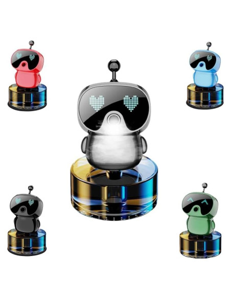 Difusor de Aromas para Auto BNTR Negro Rotatorio 6,5x11cm