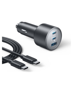 Cargador de coche Anker 167.5W 3 Puertos USB-C Rápido