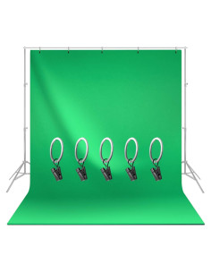 Pantalla de Fondo Verde LimoStudio 1.83x2.74m Chroma Key