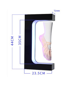 Soporte de Exhibición Magnético GUSGL 44cm Rotativo LED 2