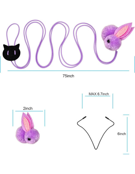 Juguetes Interactivos para Gatos ZPH - Varita Retráctil y Teasers Juguetes Interactivos para Gatos ZPH - Varita Retráctil y Teasers