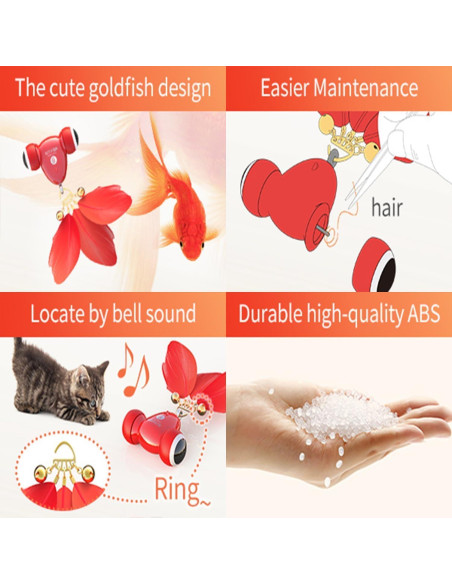 Juguete Interactivo para Gatos KiTiFiSH Automático USB Juguete Interactivo para Gatos KiTiFiSH Automático USB