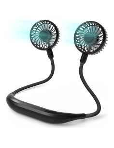 Ventilador de Cuello Portátil COMLIFE HF340 360 Ajustable