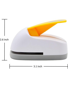 Perforadora de Palanca Manual Asperffort 2.5 cm Círculo 2