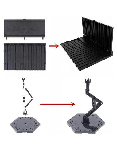 Soporte de Exhibición y Almacenamiento Jacy 2 Piezas 30.48cm