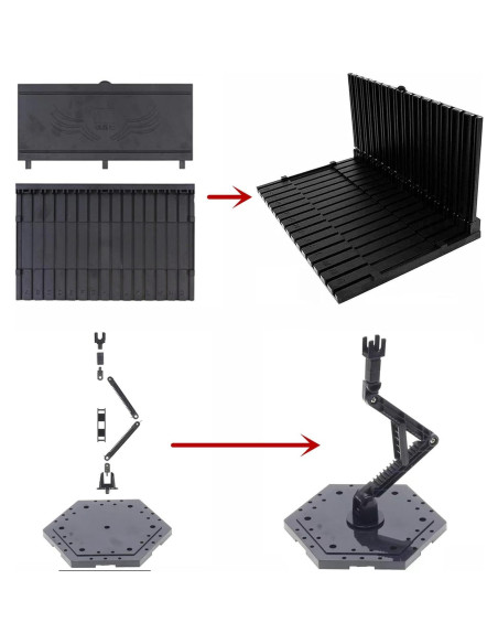 Soporte de Exhibición y Almacenamiento Jacy 2 Piezas 30.48cm