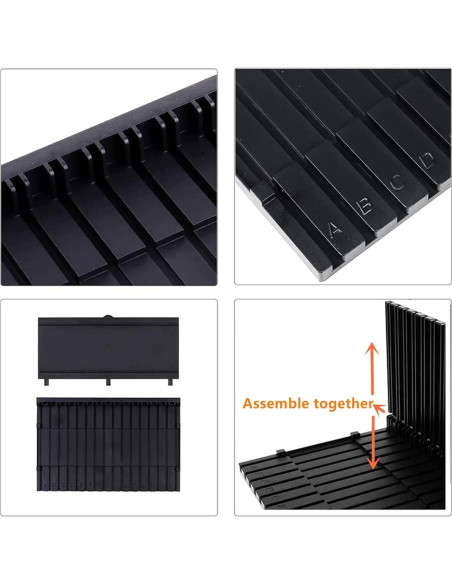 Soporte de Exhibición y Almacenamiento Jacy 2 Piezas 30.48cm