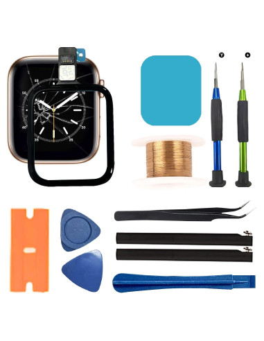 Reemplazo Lente Cristal Apple Watch Series 4 40mm - Kit Reparación