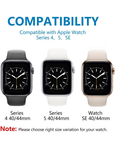 Reemplazo Lente Cristal Apple Watch Series 4 40mm - Kit Reparación