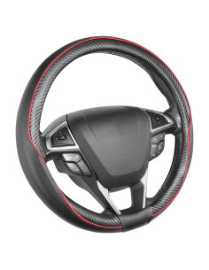 Cubierta de Volante SEG Direct 14.5-15" Cuero Fibra Carbono