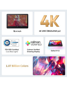 Tableta de Dibujo XP-PEN Artista Pro 19 Gen2 4K 18.4" 2