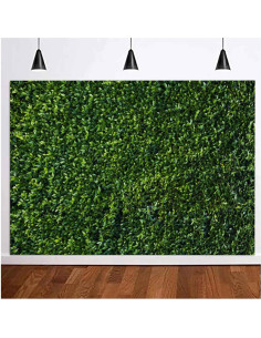 Fondo de Fotografía 240x180 cm Hojas Verdes Estudio de Arte 2
