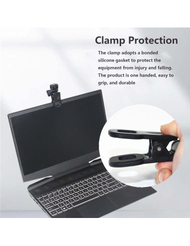 Paquete de 2 Clips de Luz de Relleno Genérico Ajustables