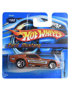 Auto de Juguete Hot Wheels Ford Mustang Naranja 1:64