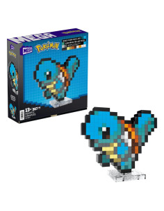 Figura de Acción Squirtle Pixel MEGA 15.24 cm Retro HTH77