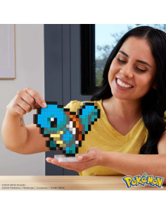 Figura de Acción Squirtle Pixel MEGA 15.24 cm Retro HTH77 2