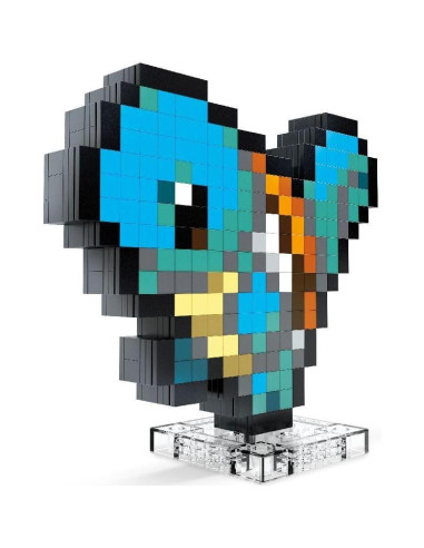 Figura de Acción Squirtle Pixel MEGA 15.24 cm Retro HTH77