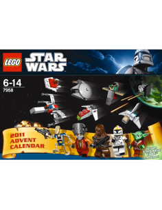 Calendario de Adviento LEGO Star Wars SDCC 2011 Exclusivo 2