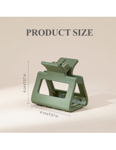 Clips de Garra Pequeños Sunolga 8 PCS Antideslizantes 4 cm 2