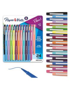 Bolígrafos de Punta de Fieltro Paper Mate Flair 24 Colores