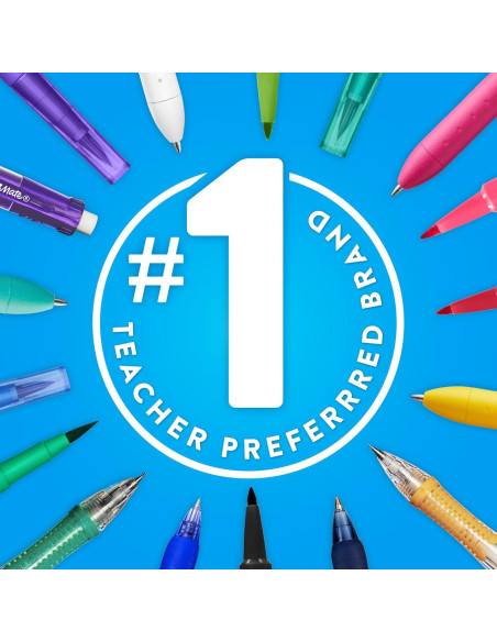 Bolígrafos de Punta de Fieltro Paper Mate Flair 24 Colores