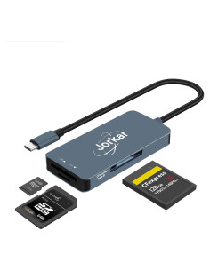 Lector de Tarjetas CFexpress Tipo B Jorkar 3 en 1 USB C
