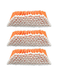 Hisopos de limpieza de espuma Wellgler 13 cm - 300 piezas