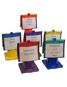 Carpetas de Cono Great Lakes Sports - Juego de 6 Nylon