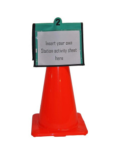 Carpetas de Cono Great Lakes Sports - Juego de 6 Nylon 2