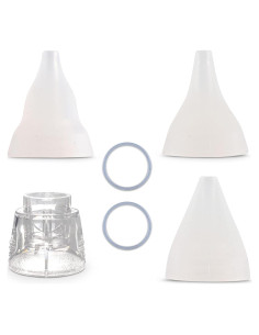Kit de Reemplazo para Aspirador Nasal OCCObaby - 3 Puntas Silicona